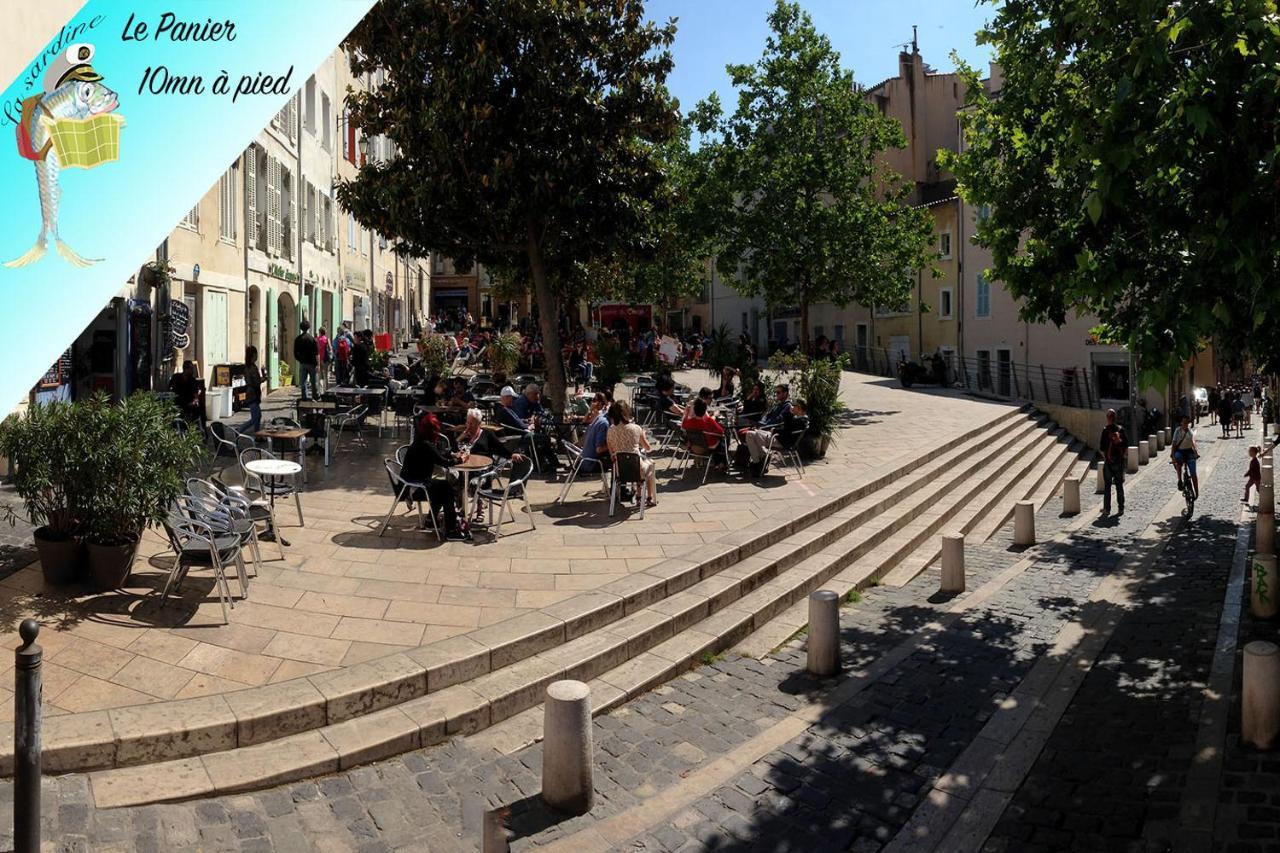 La Butte Des Carmes - 3Mn Du Panier Lejlighed Marseille Eksteriør billede